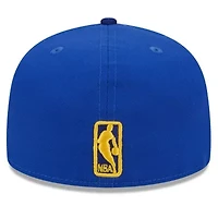 NBA Golden State Warriors Rally Drive Checkerboard 59FIFTY Crown Fitted Hat