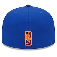 NBA New York Knicks Rally Drive Checkerboard 59FIFTY Crown Fitted Hat
