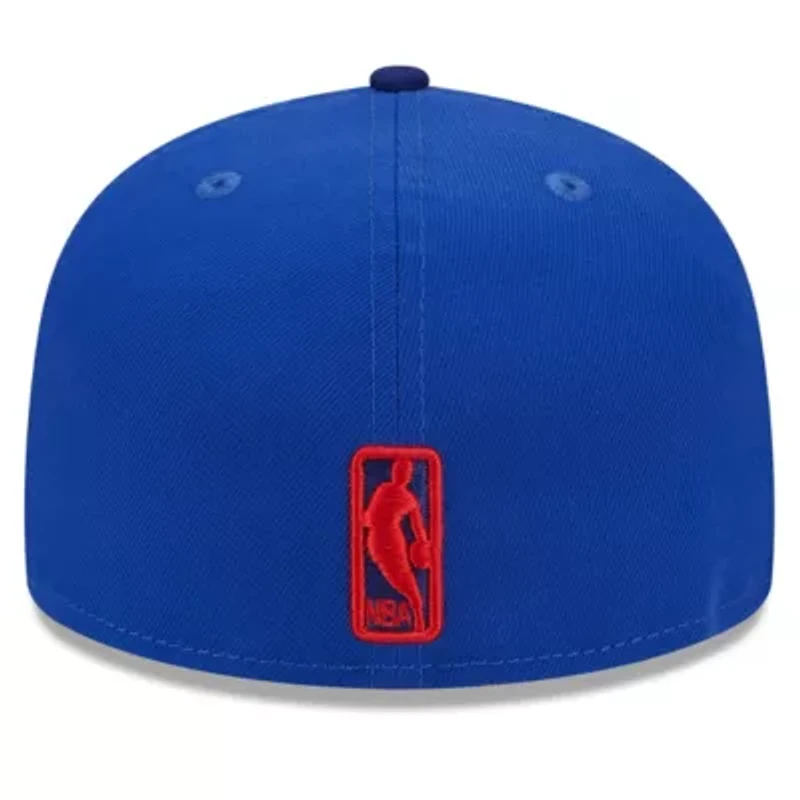 NBA Philadelphia 76ers Rally Drive Checkerboard 59FIFTY Crown Fitted Hat