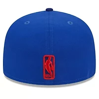 NBA Philadelphia 76ers Rally Drive Checkerboard 59FIFTY Crown Fitted Hat