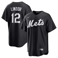 MLB Nike Francisco Lindor New York Mets Replica Player Jersey