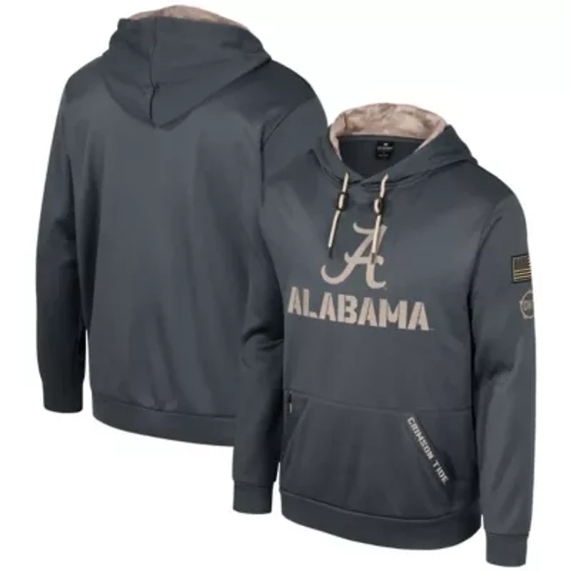 Alabama Crimson Tide NCAA OHT Military Appreciation Pullover Hoodie