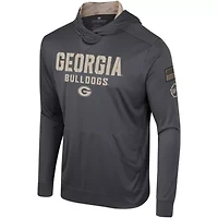 NCAA Georgia Bulldogs OHT Military Appreciation Long Sleeve Hoodie T-Shirt