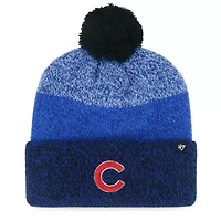 MLB Chicago Cubs Darkfreeze Cuffed Knit Hat with Pom