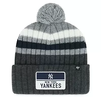 MLB New York Yankees Stack Cuffed Knit Hat with Pom