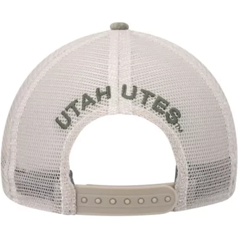 NCAA Under Armour Utah Utes Sideline Blitzing Trucker Performance Adjustable Hat