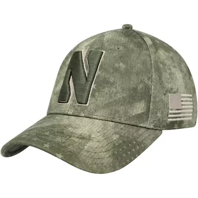 NCAA Under Armour Northwestern Wildcats Blitzing Performance Adjustable Hat