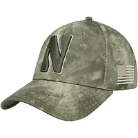 NCAA Under Armour Northwestern Wildcats Blitzing Performance Adjustable Hat