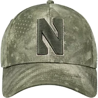 NCAA Under Armour Northwestern Wildcats Blitzing Performance Adjustable Hat