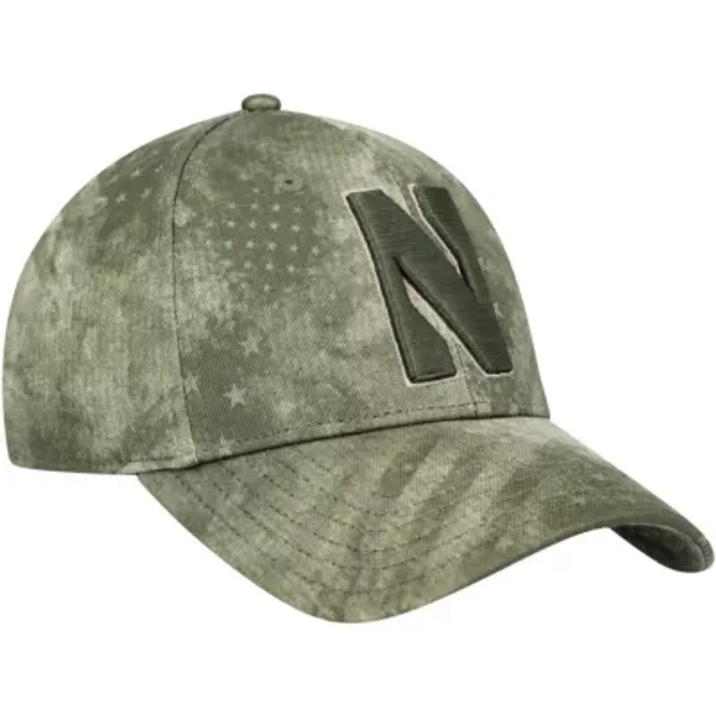 NCAA Under Armour Northwestern Wildcats Blitzing Performance Adjustable Hat