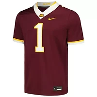 NCAA Nike #1 Minnesota Golden Gophers Untouchable Football Replica Jersey