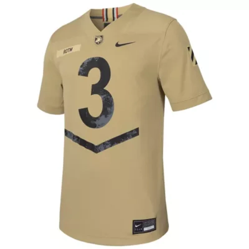 Army Black Knights NCAA Nike #3 2023 Rivalry Collection Untouchable Football Replica Jersey