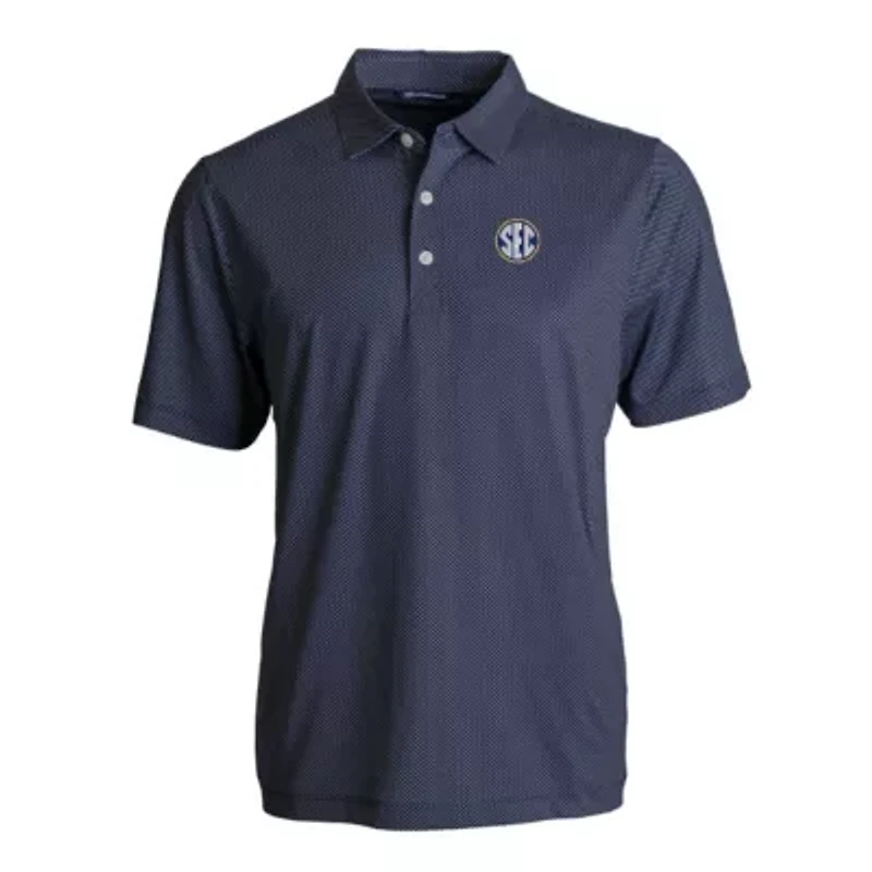 NCAA SEC Gear Pike Eco Symmetry Print Stretch Recycled Polo