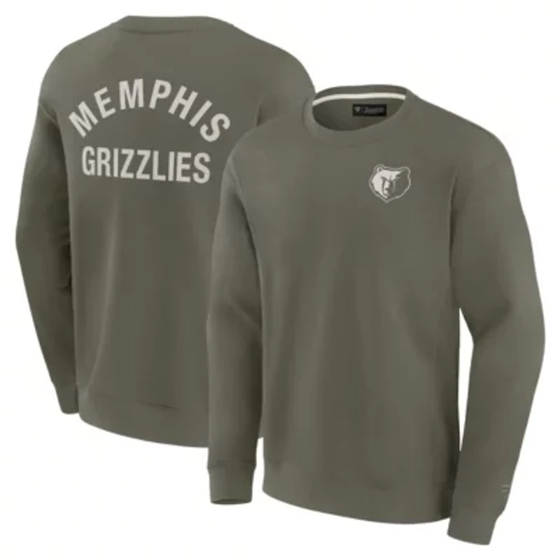 NBA Unisex Fanatics Memphis Grizzlies Elements Super Soft Fleece Pullover Sweatshirt