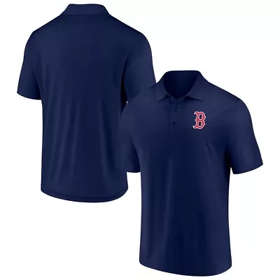 Boston Red Sox MLB Fanatics Primary Logo Polo