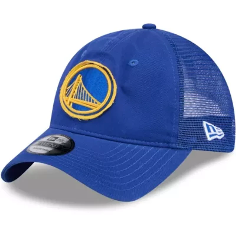 NBA Golden State Warriors Rough Edge Logo Trucker 9TWENTY Adjustable Hat