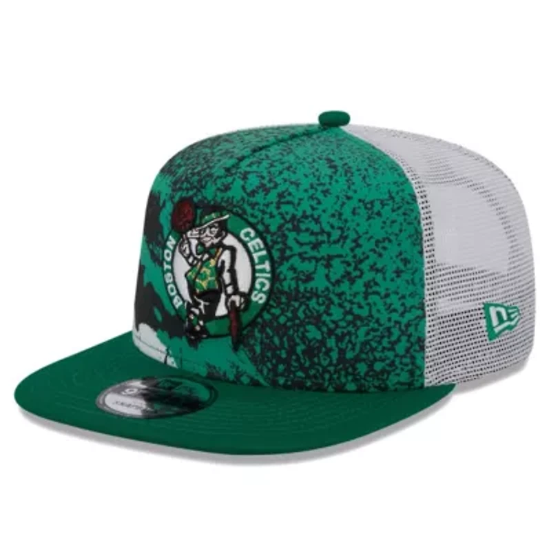 NBA Kelly Boston Celtics Court Sport Speckle 9FIFTY Snapback Hat