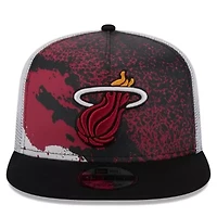NBA Miami Heat Court Sport Speckle 9FIFTY Snapback Hat