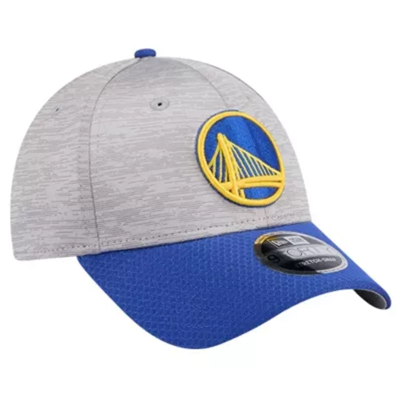 NBA Heather Gray/Royal Golden State Warriors Active Digi-Tech Two-Tone 9FORTY Adjustable Hat