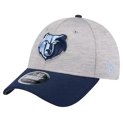 NBA Heather Gray/Navy Memphis Grizzlies Active Digi-Tech Two-Tone 9FORTY Adjustable Hat