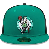 NBA Kelly Green/Black Boston Celtics Gameday Wordmark 59FIFTY Fitted Hat