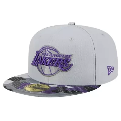 NBA Los Angeles Lakers Active Color Visor 59FIFTY Fitted Hat