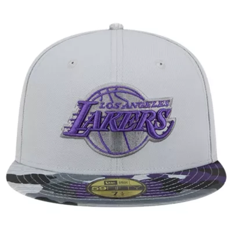 NBA Los Angeles Lakers Active Color Visor 59FIFTY Fitted Hat