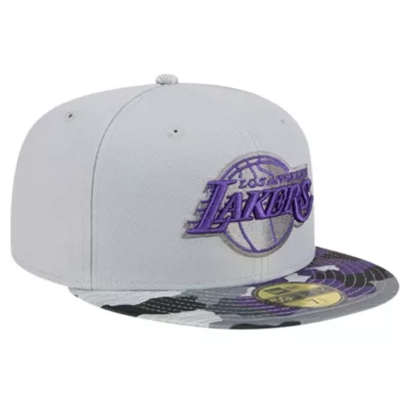 NBA Los Angeles Lakers Active Color Visor 59FIFTY Fitted Hat
