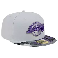 NBA Los Angeles Lakers Active Color Visor 59FIFTY Fitted Hat