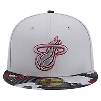 NBA Miami Heat Active Color Visor 59FIFTY Fitted Hat