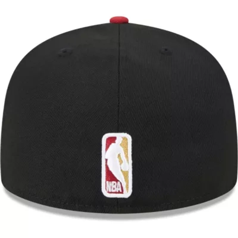 NBA Black/Red Miami Heat Gameday Pop Stars 59FIFTY Fitted Hat