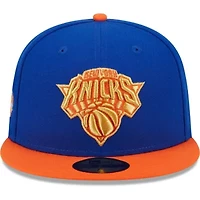 NBA Blue/Orange New York Knicks Gameday Pop Stars 59FIFTY Fitted Hat