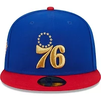 NBA Royal/Red Philadelphia 76ers Gameday Pop Stars 59FIFTY Fitted Hat