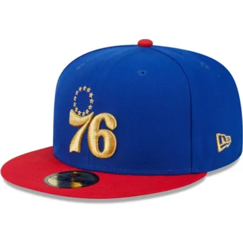 NBA Royal/Red Philadelphia 76ers Gameday Pop Stars 59FIFTY Fitted Hat