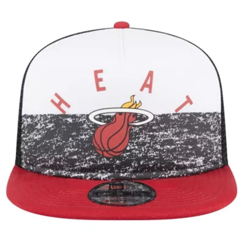 NBA Miami Heat Arch A-Frame Trucker 9FIFTY Snapback Hat