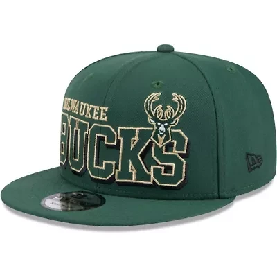 NBA Hunter Milwaukee Bucks Gameday 9FIFTY Snapback Hat