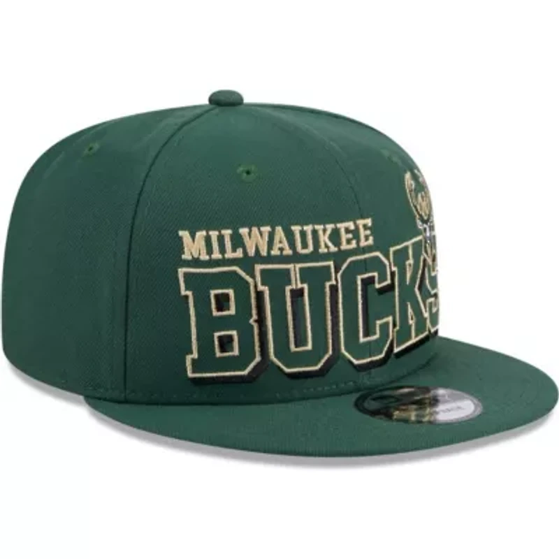 NBA Hunter Milwaukee Bucks Gameday 9FIFTY Snapback Hat
