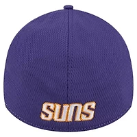 NBA Heather Gray/Purple Phoenix Suns Two-Tone 39THIRTY Flex Hat