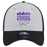 NBA Heather Gray/Black Sacramento Kings Two-Tone 39THIRTY Flex Hat