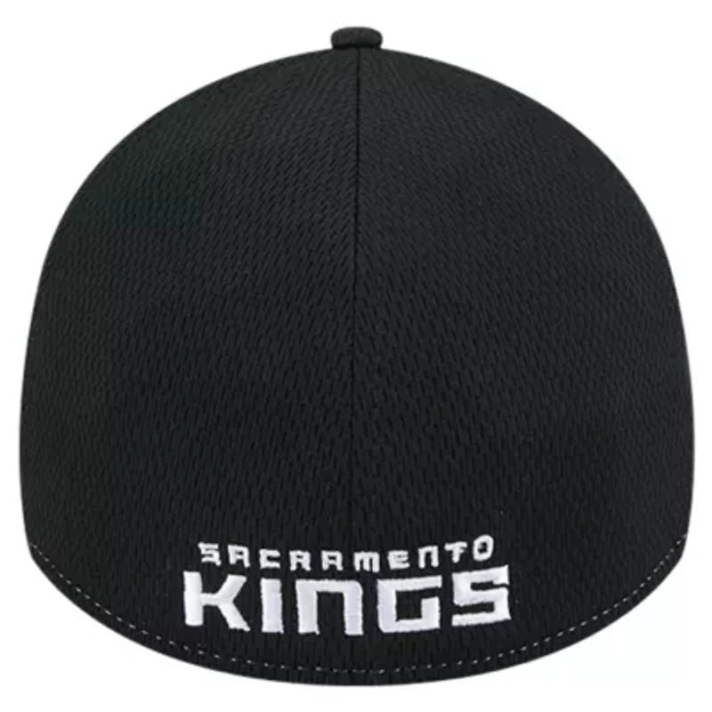 NBA Heather Gray/Black Sacramento Kings Two-Tone 39THIRTY Flex Hat
