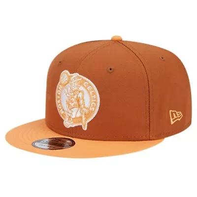 NBA Brown/Orange Boston Celtics 2-Tone Color Pack 9FIFTY Snapback Hat