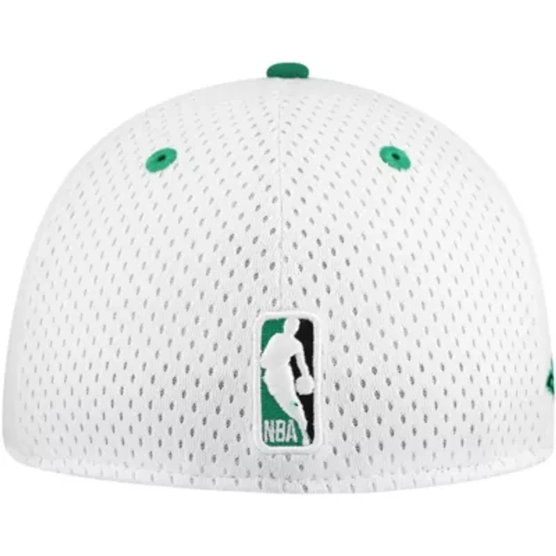 NBA White/Kelly Boston Celtics Throwback 2Tone 59FIFTY Fitted Hat
