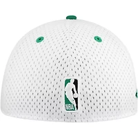 NBA White/Kelly Boston Celtics Throwback 2Tone 59FIFTY Fitted Hat