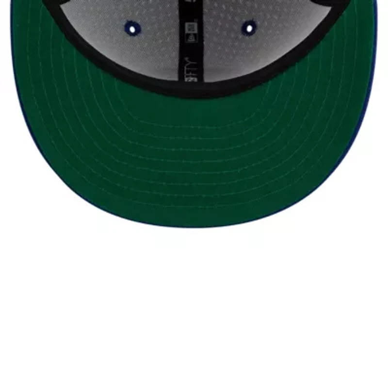 NBA White/Royal Golden State Warriors Throwback 2Tone 59FIFTY Fitted Hat