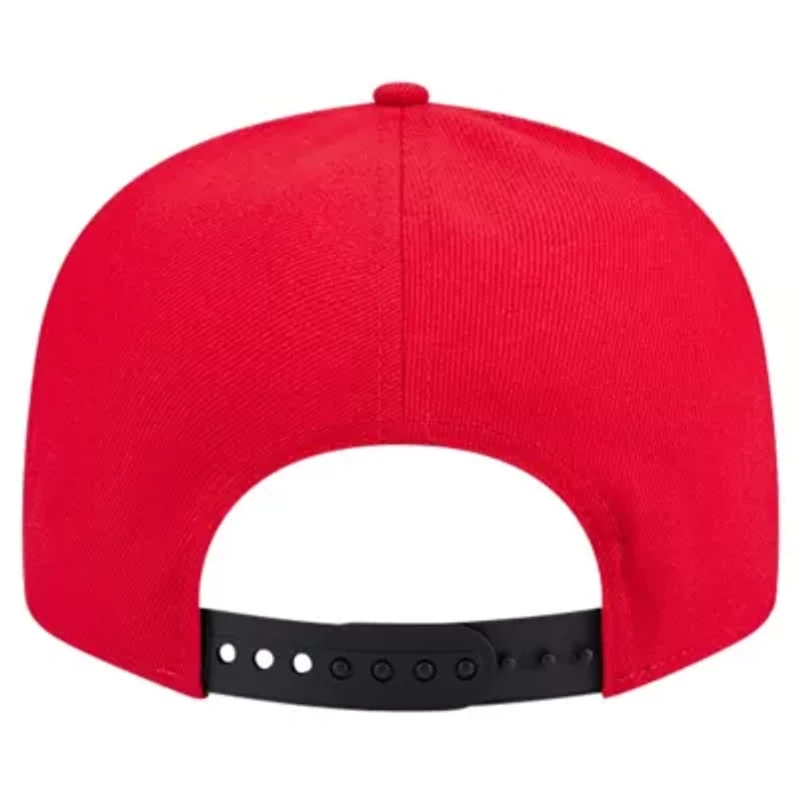 NBA White/Black Chicago Bulls Throwback Gradient Tech Font 9FIFTY Snapback Hat