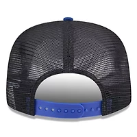 NBA Black/Royal Philadelphia 76ers Throwback Team Arch Golfer Snapback Hat