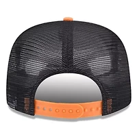 NBA Black/Orange Phoenix Suns Throwback Team Arch Golfer Snapback Hat