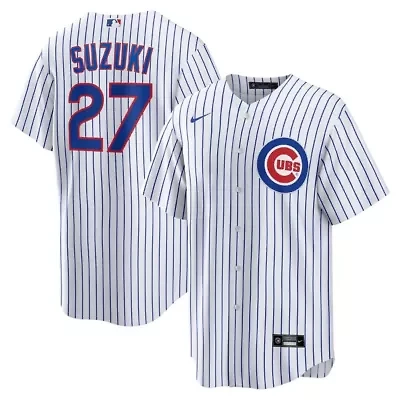 MLB Nike Seiya Suzuki Chicago Cubs Home Replica Jersey