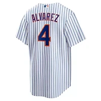 MLB Nike Francisco Alvarez New York Mets Replica Player Jersey