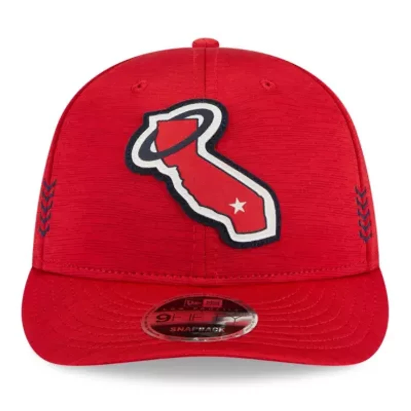 MLB Los Angeles Angels 2024 Clubhouse Low 9FIFTY Snapback Hat